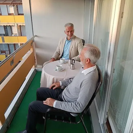 Apartmán Modernes - Ruhig, Zentrumsnah, Abendsonnige Loggia Bad Füssing